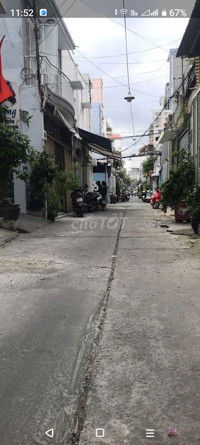 Nhà thuê, N)C, Đường Nguyễn Công Hoan phường 7,PN 4PN/4WC,ST