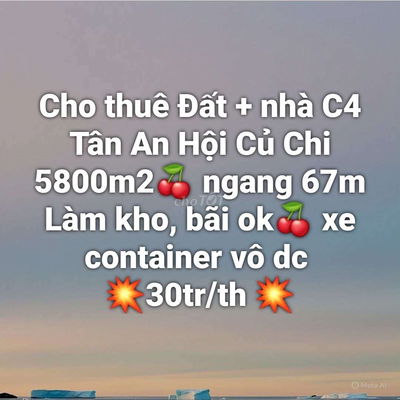 CHO THUÊ ĐẤT TO 🍒VUÔNG🍒LÀM KHO BÃI