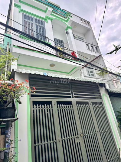 4❌12m, BÁN NHÀ 3 TẦNG, HXH🚒, 1/ NGUYỄN THỊ BÚP, TCH, Q.12, 4 TỶ XÍU