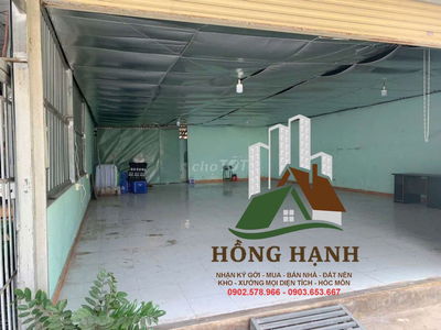 KHO CHO THUÊ  9×14  – XUÂN THỚI THƯỢNG, HÓC MÔN - GIÁ 8 TRIỆU/ THÁNG.