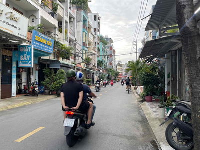 NHÀ MẶT TIỀN HẺM 12M, DÒNG TIỀN 30tr/Th, NGANG 9M, 6 TẦNG BTCT