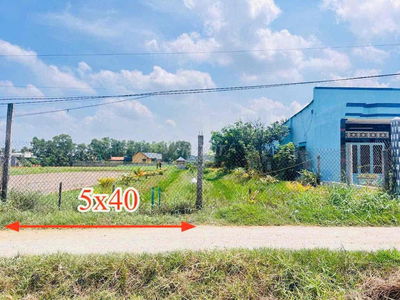 ĐẤT Ngộp Đức Hoà Sát CÔNG VIÊN VÕ VĂN TẦN