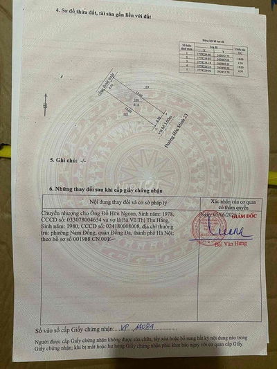 Bán đất đường Hoà Minh 23, hướng đông nam, đối diện khu đất TMDV