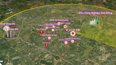 BÁN ĐẤT NỀN VIEW HỒ ĐEP TẠI CỔ ĐÔNG - SƠN TÂY