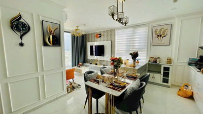 CĂN HỘ D'LUSSO 2PN-2WC 6.1TỶ TẦNG CAO, VIEW ĐẸP NHẬN NHÀ NGAY