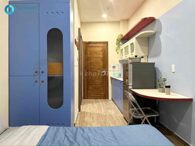 STUDIO THIẾT KẾ HIỆN ĐẠI – BAN CÔNG THOÁNG – FULL NỘI THẤT