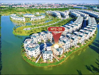 Bán gấp Song Lập Ngọc Trai 160m2 view sông hướng Đông Nam giá 33,2 tỷ, rẻ nhất chỉ bằng căn 140m2