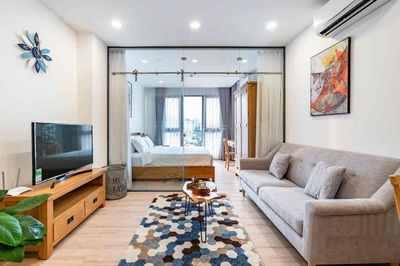 CĂN HỘ 1 PHÒNG NGỦ BANCOL FULL NỘI THẤT GIÁ SIÊU ƯU ĐÃI NGAY NGÃ TƯ 7