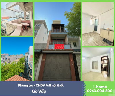 PHÒNG TRỌ - CHDV 30m2 ĐẦY ĐỦ NỘI THẤT LÊ ĐỨC THỌ GÒ VẤP