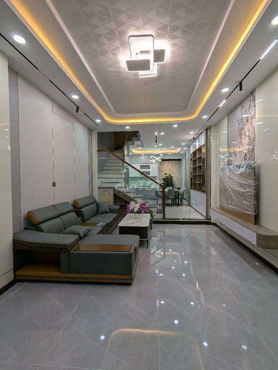 NHÀ MỚI,60M²,FULL NT,4PN,HẺM 5M XE TẢI,LÊ VĂN THỌ, GÒ VẤP, HƠN 7 TỶ TL