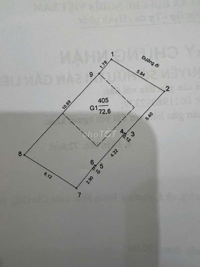 BÁN ĐẤT XÂY CCMN DÒNG TIỀN HẾT Ý- TRUNG TÂM CẦU GIẤY - NGÕ OTO THÔNG