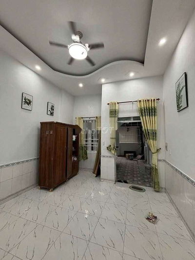 Nhà diện tích 4*20, trệt lửng, 2pn, 2wc, sân rộng, gần Ngã Tư Ga