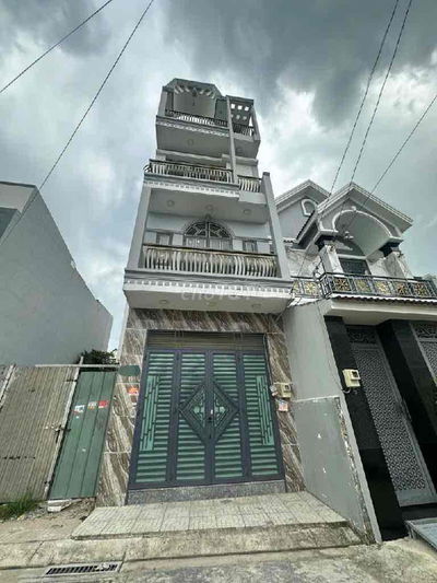 Bán nhà 4 Tầng, Hẻm xe hơi 6m, Ngay chợ Bình Thành, 56m2, 4PN, nhỉnh 5