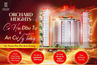 Orchard Heights - chủ nhà bán căn 3PN hiếm + MT đại lộ Hùng Vương + view pháo hoa + CĐT Capitaland
