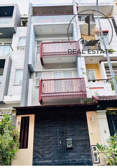 NHÀ ĐƯỜNG QUÁCH VĂN TUẤN DIỆN TÍCH: 5X20M TRỆT 3 LẦU CHO THUÊ