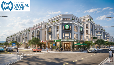 ĐỘC QUYỀN căn GÓC giá SỐC Shophouse Cổ Loa - Vinhomes Global Gate; Mặt Tiền 22m Dòng tiền 140Tr/th!