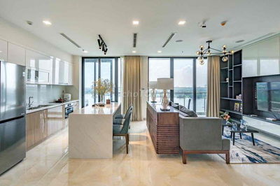Căn hộ 3phòng ngủ nội thất cao cấp Vinhomes Central Park