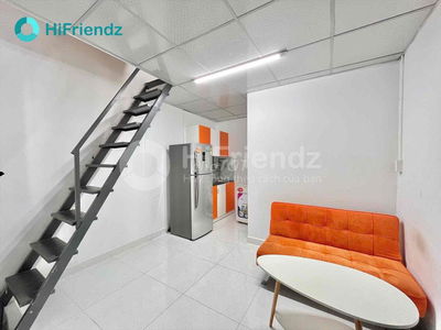 Căn hộ gác xếp full nội thất Quận 7 gần lotte mart , máy giặt riêng,