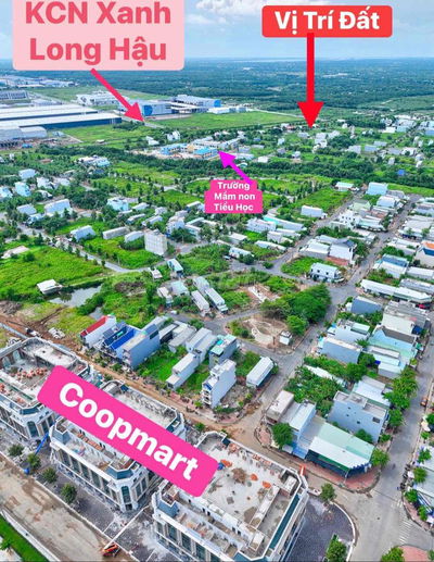 Giỏ Hàng 09 Nền Chính Chủ KDC Thái Sơn Long An, sổ hồng giá 2 tỷ 230