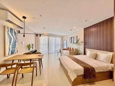 Căn hộ studio bancong 40m2 Quận 7, khai trương mới gần Q4 Q1 thang may