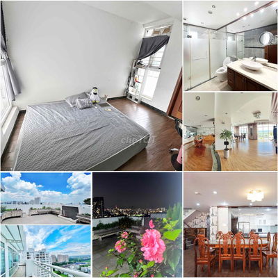 SHARE PHÒNG CỬA SỔ TRONG PENTHOUSE 567m2 CC HAGH liền kề quận 7 giá re