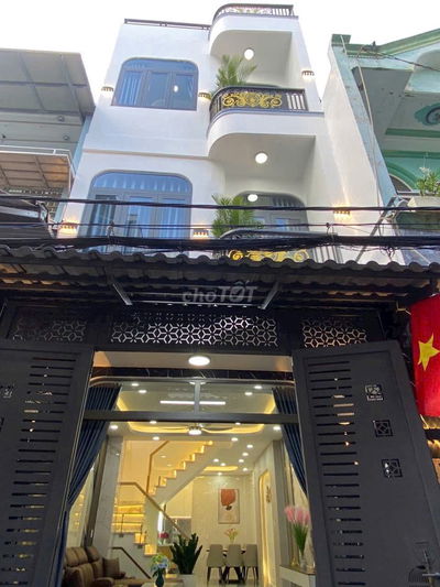 Chủ gửi bán căn 48.9m² Phạm Văn Hai, Tân Bình gần chợ. Xây trệt 3 lầu