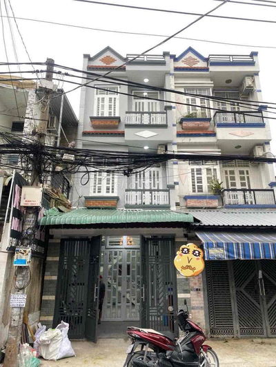 NHÀ MẶT TIỀN TÂN THỚI HIỆP Q12 - 3 TẦNG