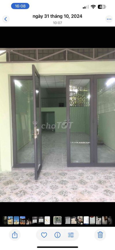 Nhà cấp 4  80 m2 hẻm xe tải quay đầu sổ hồng chính chủ
