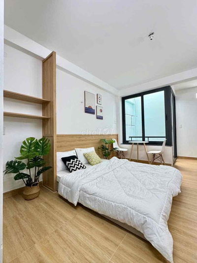 🏡🏡🏡STUDIO 25m2 ,Cửa sổ lớn,Gần Chu Văn An-Bình Thạnh , Full Nội Thất 🏡