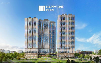 Chiết khấu ngay 500tr tại Happy One Mori, 66m2, 2PN, 2WC, giá 2,55 tỷ căn hộ giá tốt nhất TP HCM