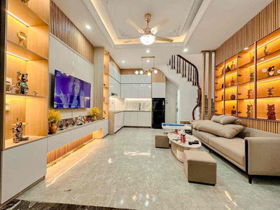 siêu ngon . Nhà mới tam trinh cách ô tô 20M ngõ ba gác full nội thất