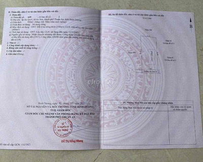 Bán đất vườn thổ cư 100m² gần Vành đai 4 – An Sơn, Bình Dương