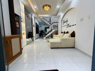 NHÀ ĐẸP HẺM XH NGUYỄN VĂN KHỐI - Đúc 1 Lầu 2PN