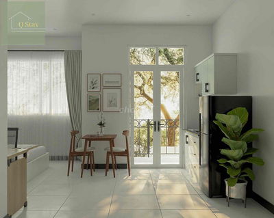 Căn hộ mini 6tr - Full nội thất Thang Máy Công Viên Hoàng Văn Thụ TB