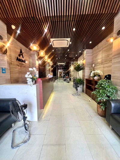 CHO THUÊ MẶT BẰNG 3 TẦNG SẢNH KHÁCH SẠN KHU PHỐ TÂY ĐÔNG ĐÚC