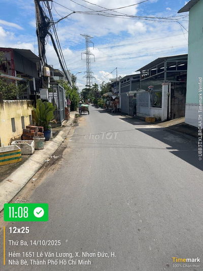 480m2 Nhơn Đức XH vào đất giá 4 Tỷ