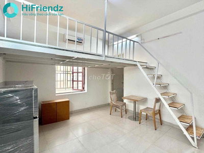 Phòng có gác 30m2 ngay gần Parcmall Q8 ở 3-4 người thoải mái