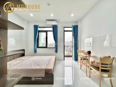 STUDIO BAN CÔNG FULL NỘI THẤT Luỹ Bán Bích gần dh VHU  Âu Cơ