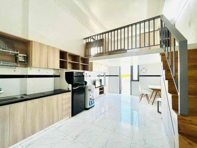 🔥CHO THUÊ CĂN HỘ DUPLEX - MÁY GIẶT RIÊNG - FULL NỘI THẤT - NGAY ÂU CƠ