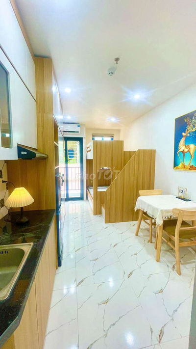 Đập hộp CCMN 25m2 Full nội thất. Ban công thoáng tại Pháo Đài Láng