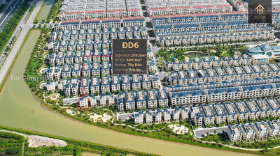 Biệt thự đơn lập góc Đảo Dừa 3 mặt view công viên đã hoàn thiện giá 45 tỷ. LH: 0917 099 ***