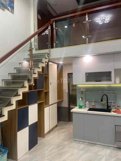 cho thuê nhà mới full nội thất bờ bao tân thắng