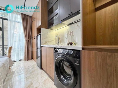 KHAI TRƯƠNG STUDIO FULL NỘI THẤT MÁY GIẶT RIÊNG NGAY ĐH UEF, HỒNG BANG
