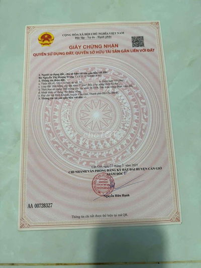 Nhà mặt tiền Trần Quang Đạo, Bình Khánh