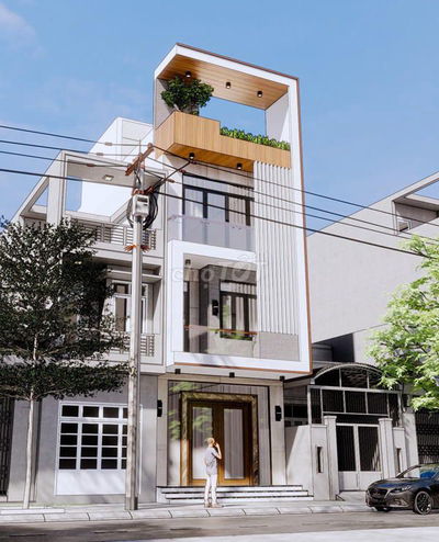 Bán biệt thự 4 tầng mới đẹp – KDC Phú Thuận – Sân vườn, gara – 16,8 tỷ