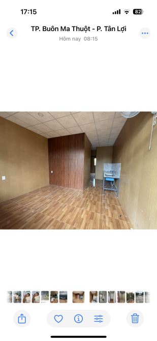 Cho thuê căn hộ mini 246 đồng khởi tân lợi