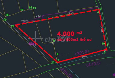 Bán 4.000m đất lúa LUK có 500 thổ cư, gần nút giao cao tốc Mộc Bài