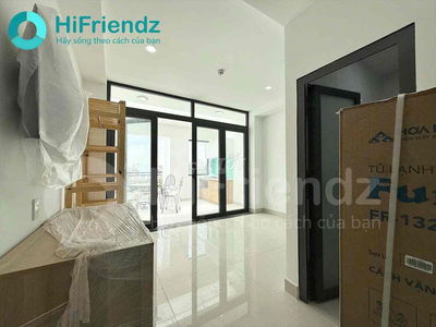 1 PHÒNG NGỦ BANCÔNG TÁCH BẾP FULL NỘI THẤT_KHU BIỆT THỰ _VƯỜN LÀI Q.12