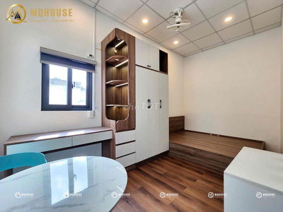 Cho thuê CC mini 1pn cửa sổ, nhà mới xây, full nt gần chợ Phạm Văn Hai