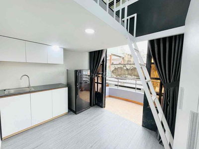 🔥DUPLEX SINH VIÊN CÓ BAN CÔNG_FULL NỘI THẤT_HẺM XE TẢI_ BỜ KÈ TS HS Q3